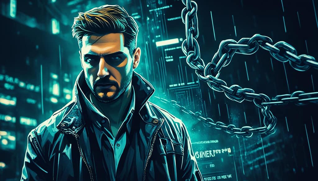 Cryptocurrency Scam Illustration Cryptocurrency Scam Illustration