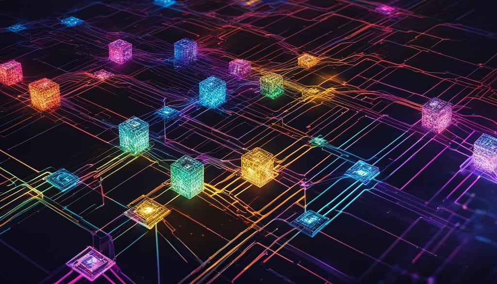 Illustration of Blockchain Technology in Crypto Innovation Illustration of Blockchain Technology in Crypto Innovation