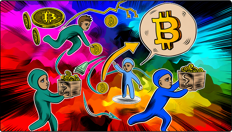 Bitcoin Whales Buy as Retail Sells Amid Volatility
